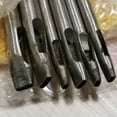 thumbnail image 2 of 6Pcs/Set Oval Shape Punch Cutter Leather Diy Tool 2Mm 3Mm/4Mm/5Mm/6Mm/7Mm/8Mm&nbsp;Leather Craft Oval Shape Hole Punch Set Smile Home, 2 of 8