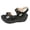 Black, variant on Women Sandals Hiking Shoes Platform Sandals Sports Footwear Wide Foot Non Slip Design For Outdoor Trekking And Summer Wear ,Us Size:9