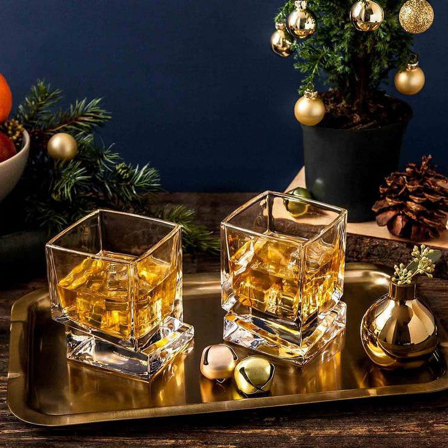 Square Shape Crystal Glass Wine Whiskey Glasses Cups 260ml - China Glass  Cups and Whiskey Glass Cup price