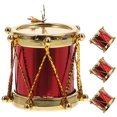 thumbnail image 1 of Miangastore 4pcs Miniature Drum Model Doll House Layout Musical Instrument Mini House Decor, 1 of 8