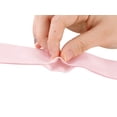 thumbnail image 3 of Bufanda flaca de mujer Color sólido Bufandas largas puras Pañuelo para el cuello Rosa 196*5cm/77.17*1.97 inches(L*W), 3 of 5