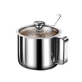 thumbnail image 3 of zhangmingg Récipient à Ghee en Acier Inoxydable avec Couvercle Transparent et Cuillère Intégrée pour Rangement de Cuisine Moderne, 3 of 8