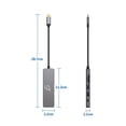 thumbnail image 3 of Hub Adaptador Elegate Wi163 6 en 1 con Salida USB Tipo C 3.0, 3 of 8