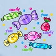 thumbnail image 2 of CafePress - Candy Infant Bodysuit - Baby Light Bodysuit, Size Newborn - 24 Months, 2 of 4