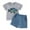 Blue, variant on UAYOTSE Toddler Baby Boy Clothes Summer Fish Print Short Sleeve T Shirt Pockets Shorts Set 2 Piece Casual Outfits boy size 24 months under $10(18-24 Months,Khaki)