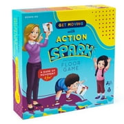 Action Verb Cards Floor Game, Interactive and Movement Kids Game, Educational Game for Children, Toddler Games, Game for kids 2 years old and up