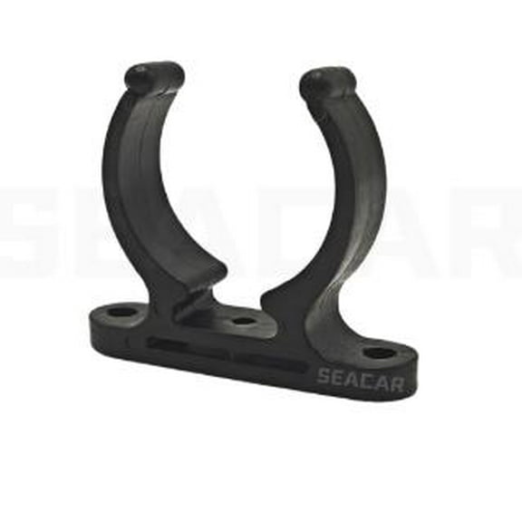 Mutmorningal 2-Pack Marine Boat Pole Clip Holders, Tube Clamps for Boats, Yacht Pipe Clamps, Shelf Link Fixing Clips