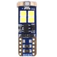 thumbnail image 3 of 8 piezas de bombillas LED T10 501 sin errores W5W para automóvil 3030 luces de matrícula de cortesía blancas luces traseras de respaldo de baúl, 3 of 5