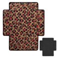 thumbnail image 2 of ZIATUBLES Red Leopard Print Recliner Chair Cover, Quilted Polyester Furniture Protector with Anti-Slip Silicone Dots, Washable Pet Friendly Seat Cushion Slipcover for Living Room, 2 of 8