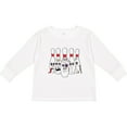 thumbnail image 3 of Inktastic Beat Up Bowling Pins Boys or Girls Long Sleeve Toddler T-Shirt, 3 of 5