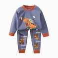 thumbnail image 3 of UAYOTSE Toddler Boys Girls Pajamas Cotton Fall Pjs for Boy Jammies Sleepwear Long Sets Boys Girls Clothes ,Sizes 6-12 Months, 3 of 3