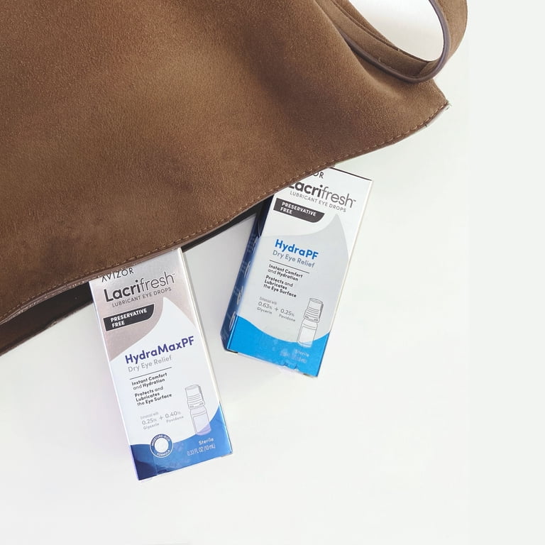 Lacrifresh HydraPF Lubricant Eye Drops for Dry Eye Relief .33 fl