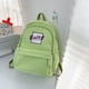 thumbnail image 2 of Mujeres Harajuku Mochila Moda Moda Estudiante Mochila Adolescente Bolsas (Verde), 2 of 9