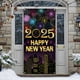 thumbnail image 5 of Letrero de bienvenida para fiesta de Nochevieja, letrero de puerta de Feliz Año Nuevo con fuegos artificiales coloridos, colgante de puerta de Año Nuevo, 5 of 5