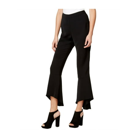 - bar III Womens Flute-Hem Casual Cropped Pants