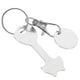 thumbnail image 1 of unbranded Llavero Colgante Para Token De Carro De Supermercado En Metal Plateado Resistente Para Llaves, 1 of 8