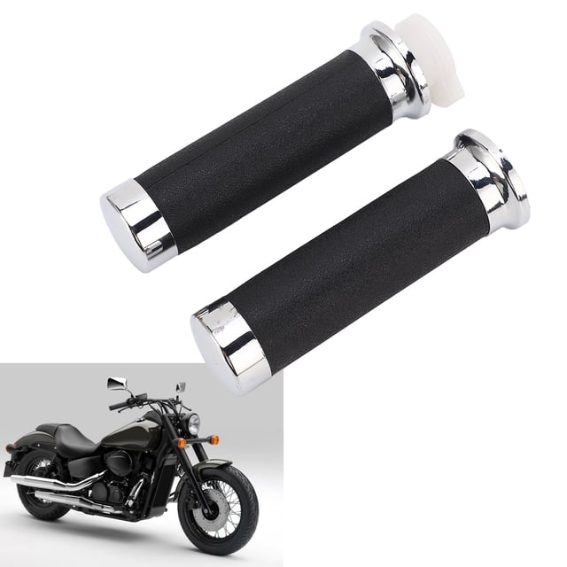 Motorcycle Handle Grip, Anti Aging Throttle Handle Anti Slip For Shadow 400 750 VT600 VT750 For 250