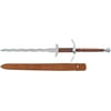 UPC 801608010978 product image for Pakistan Made PA1097 Leather Handle Flamberge Sword 50 5/8