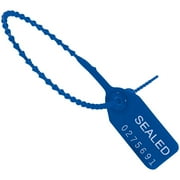 Partners Brand BOX 15" Plastic Pull-Tight Seal Blue 100/Case SE1009BL