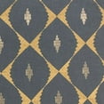 thumbnail image 4 of Plutus 18" x 18" Cube Diamond Luxury Throw Pillow in Blue, 4 of 9