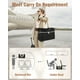 thumbnail image 4 of Weekender Bag Wedama, bolsa grande de gimnasio para mujer, negra, 4 of 7