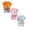 6pcs Baby Boys Summer Outfits-Orange+Pink+Khaki, variant on Gerichy Toddler Baby Boy Clothes 6-Pieces Short Sleeve Dinosaur T-shirt Shorts Set 3 6 12 18 24 Months 2T 3TKids Summer Casual Outfit