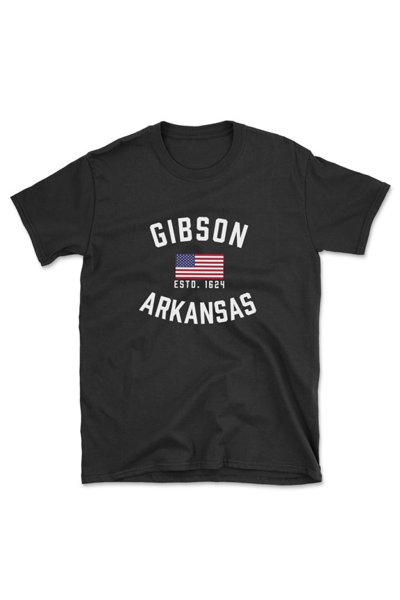 Gibson Arkansas Patriot Men's Cotton T-Shirt