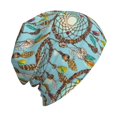 thumbnail image 6 of Naloa Boho Dreamcatcher 1 Soft Beanie Hat, Knit Beanie Daily Beanie in Fine Knit for Women Men Winter Travel, Outdoor, 6 of 7