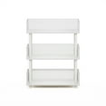 thumbnail image 4 of Furinno Turn-N-Tube 3-Tier Freestanding Multipurposes Display Rack White/White, 4 of 6