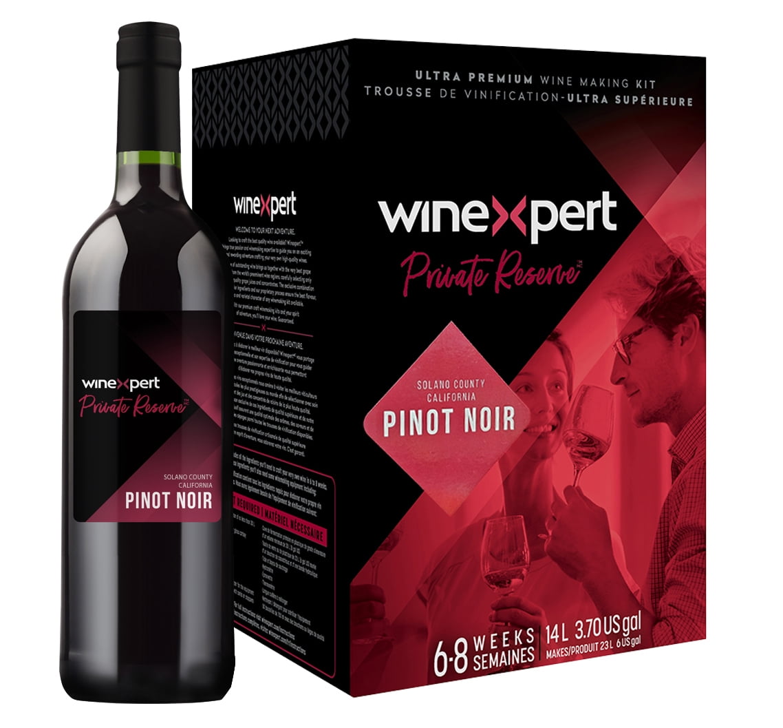 Private Reserve Pinot Noir Solano County, California - Wine Ingredient Kit  - Walmart.com