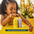 thumbnail image 6 of Beekeeper's Naturals Propolis Honey Cough Syrup Daytime for Kids Immune Support with Elderberry, Vitamin C, Vitamin D & Raw Honey - Throat Soothing - Gluten Free & Clean Ingredients, 4 oz., 6 of 8