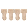 thumbnail image 2 of TV Cabinet Legs Table Legs European Style Carved Solid Wood Table Legs Small Suitable For Office School Suitable Family Suitable Young People ANGGREK Arte y Manualidades, 2 of 8