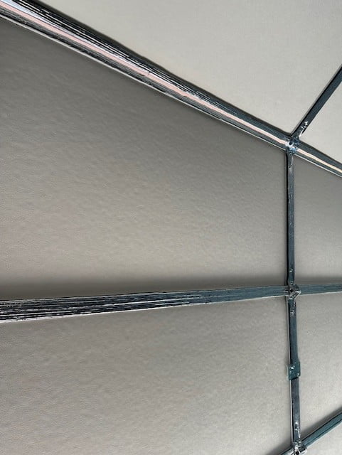 Garage Door Frame Framing  Peal & Stick Foil Insulation (4'x5')