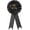 Black, variant on It's My Birthday Ribbon Badge Pin Tinplate Brooch for Women Men Party Decorations, White -