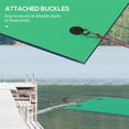 thumbnail image 3 of Demi Bonn 9' x 6' Lily Pad Water Mat for 2 Adults, Floating Pad for Lake Pool Ocean Beach Boating, Green, 3 of 7