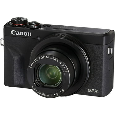 Canon PowerShot G7 X Mark III 20.2MP 4K Digital Camera 4.2x Optical Zoom Black - International Version