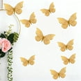 thumbnail image 5 of TanSiDing 24pcs 3D Metallic Butterfly Wall Decals, Self-Adhesive Removable Decor for Home Party Wedding Nursery Room Wall Art Decorations, 5 of 8