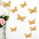 thumbnail image 5 of Pegatinas de pared de mariposas doradas (12 unidades) | Calcomanías de papel metálico 3D en 3 tamaños | Puntos adhesivos removibles | Decoración para fiestas, cumpleaños, guarderías, bodas, fotos,, 5 of 8