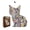 Cat Puzzle - Piggy Bank Model L, variant on Mindful Zen-Cat Wood Puzzle for Adults, Complex Irregular "Hundred Kittens" Jigsaw with Hidden Fragments for Deep Relaxation, High-Performance Mental Vitality Gift