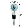 thumbnail image 6 of Woodpecker on Wood with Holes Wine Bottle Stopper, 6 of 8