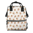 thumbnail image 1 of Fotbe Squirrel And Rose Mochila Maternidad - Lona de Sarga Impermeable, Mochila de Pañales de Gran Capacidad con Múltiples Bolsillos y Correas Ajustables, 1 of 6