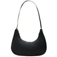 thumbnail image 2 of Bolso Tote Nylon Color Sólido para Mujer Bolso Con Asa Superior Con Media (negro), 2 of 9