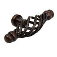 thumbnail image 3 of GlideRite 2-5/8 in. Twisted Rounded End Birdcage Solid Steel Cabinet T-Knobs, Oil Rubbed Bronze, Pack of 5, 3 of 5