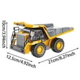 thumbnail image 2 of Alloy Remote Control Dump Truck Engineering Toy Vehicle for Kids Self Unloading Construction Vehicle Playground Interactive Remote Control Car for Outdoor Play, 2 of 8