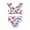 melon d\'eau Rouge, variante sur Maillot de Bain Fille Tout-Petit 2 Pcs Tankini d'Été Maillots de Bain Mignons pour Filles Taille 18-24 Mois