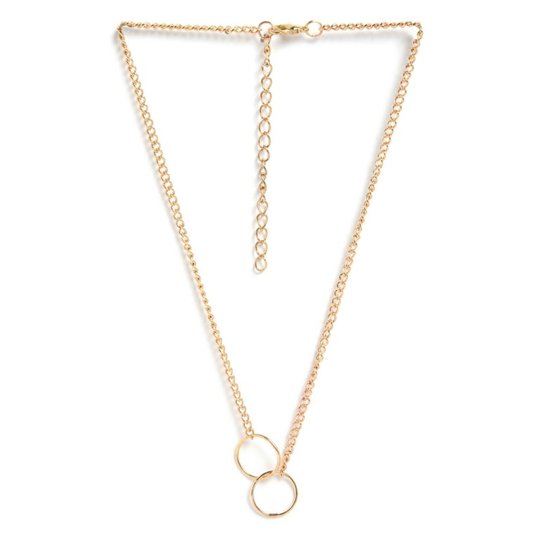 Gold plated hotsell chains walmart