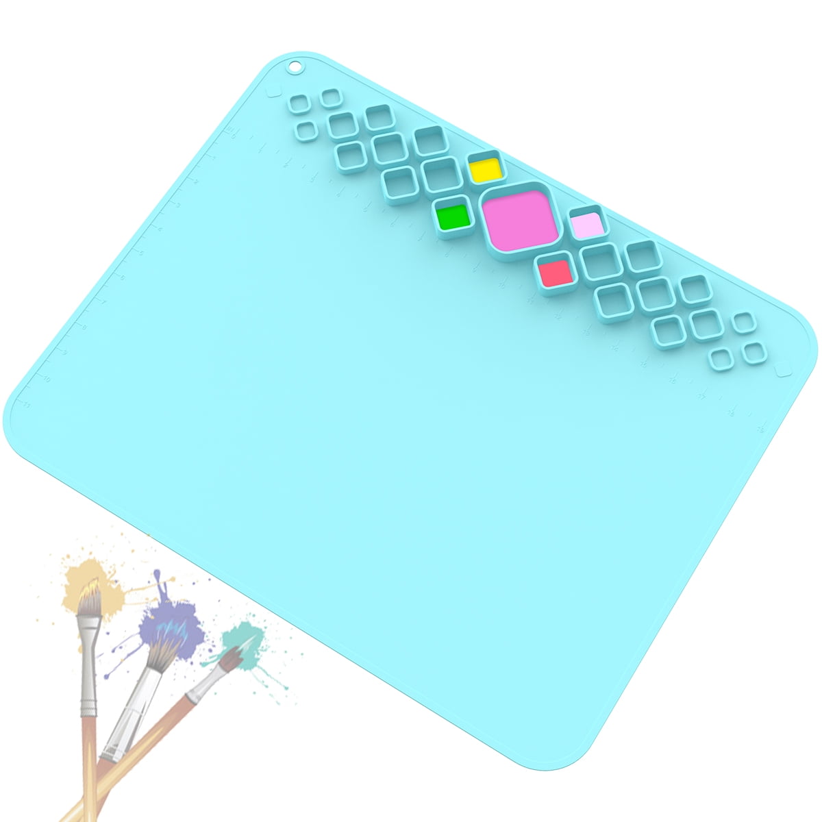 Gpoty 20"x16.5" Silicone Craft Mat,Silicone Painting Sheet,Large