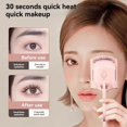 thumbnail image 2 of Heated Eyelash Curler Fast Heat Up Within 5s 24 Hours Long Lasting Rechargeable Eyelash Curler Temperature Control Anti Burn Eyelash Curlers Quick Natural Curling Lashes|Pink, 2 of 9