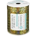 thumbnail image 2 of 100yd. Holographic Gold Curling Ribbon By Celebrate It™, 2 of 3