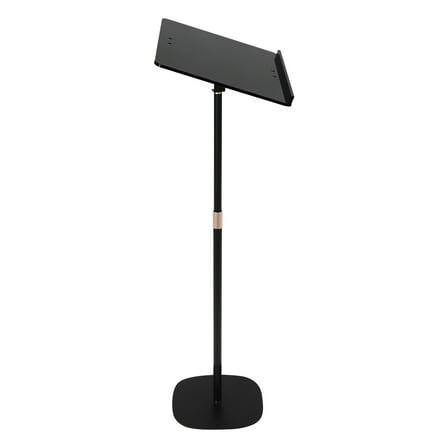 Acrylic Podium with Adjustable Height and Angle, Aluminum Pole, 25kg Load-bearing Capacity, Ideal for Presentations, Lectures, and Offices